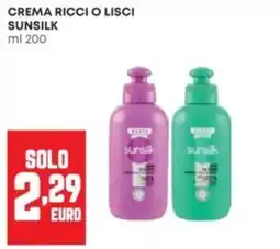 Panorama Crema ricci o lisci Sunsilk offerta