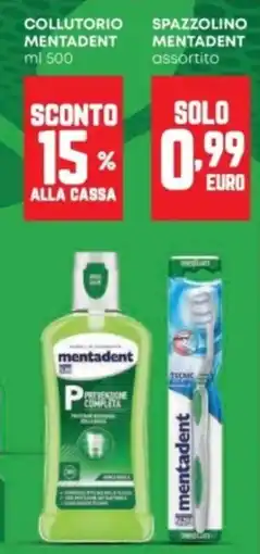 Panorama Collutorio Mentadent offerta