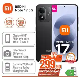 Expert Di Lella Redmi Note 17 5G offerta