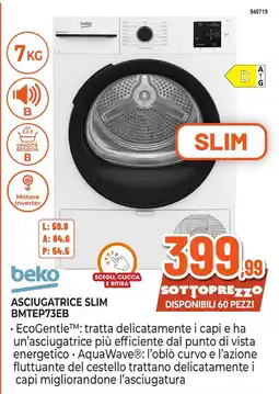 Expert Di Lella Asciugatrice slim Beko offerta