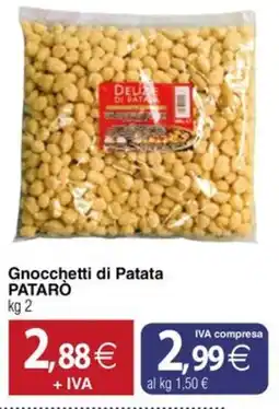 Docks Cash&Carry Gnocchetti di Patata Patarò offerta