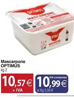 Docks Cash&Carry Mascarpone Optimus offerta