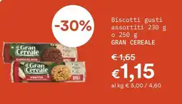 Borello Supermercati Biscotti gusti assortiti offerta