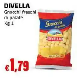 Mercati Alimentari Gnocchi freschi di patate Divella offerta