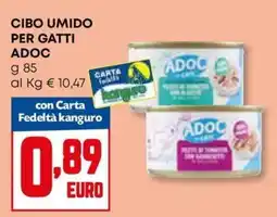 Kanguro Cibo umido per gatti Adoc offerta