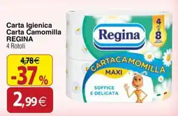 Docks Cash&Carry Carta Igienica Regina Carta Camomilla offerta