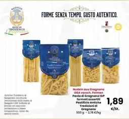 Interspar Nudeln aus Gragnano GGA versch. Formen Pasta di Gragnano IGP offerta