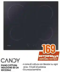 Expert Piano cottura induzione Candy offerta