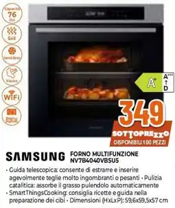 Expert Samsung forno multifunzione offerta