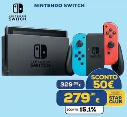 Euronics Tufano Nintendo Switch offerta