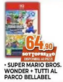 Expert Super Mario Bros. Wonder + Tutti al Parco Bellabel offerta