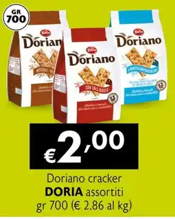 Maxi Supermercati Doriano cracker DORIA assortiti offerta