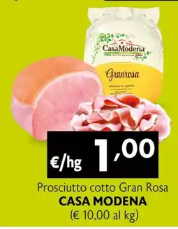Maxi Supermercati Prosciutto cotto Gran Rosa Casa Modena offerta