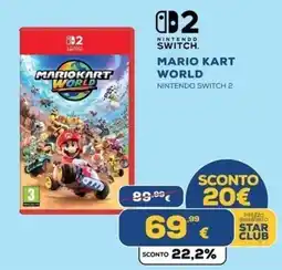 Euronics Tufano Mario Kart World offerta