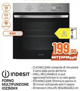 Indesit forno multifunzione io2350hx