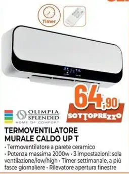 Extracoop Olimpia Splendid Termostato Murale Caldo Up T offerta