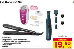 Interspar Rowenta Regolabarba Multifunzione 8 in 1 offerta