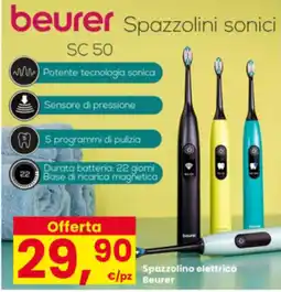 Interspar Spazzolino elettrico Beurer offerta