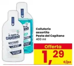 Interspar Collutorio assortito Pasta del Capitano offerta