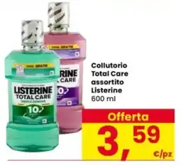 Interspar Collutorio Total Care assortito Listerine offerta