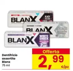 Interspar Dentifricio assortito Blanx offerta