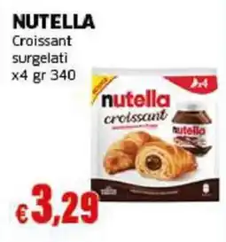 Mercati Alimentari Nutella croissant offerta