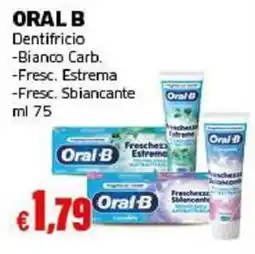 Mercati Alimentari Dentifricio Oral B offerta