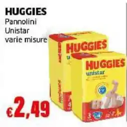 Mercati Alimentari Huggies Pannolini Unistar offerta
