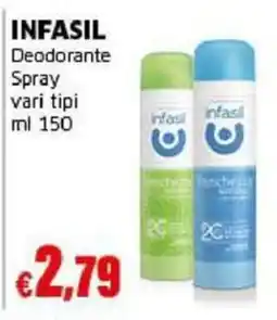 Mercati Alimentari Infasil Deodorante Spray offerta