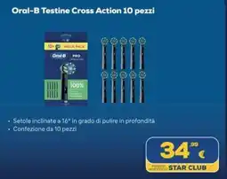 Euronics Tufano Oral-B Testine Cross Action offerta