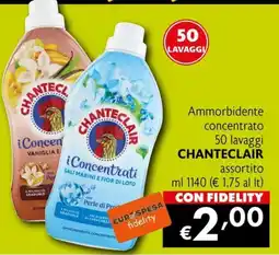 Eurospesa Ammorbidente concentrato CHANTECLAIR offerta