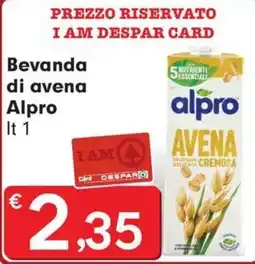 DeSpar Express Beveranda di avena Alpro offerta