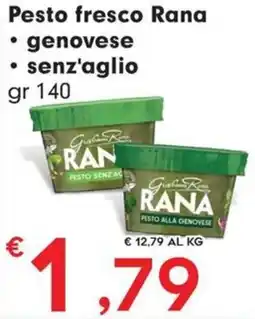 DeSpar Express Pesto fresco Rana genovese senz'aglio offerta