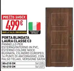 Ottimax Porta blindata Laura classe C3 offerta