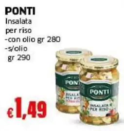 Mercati Alimentari Insalata per riso Ponti offerta