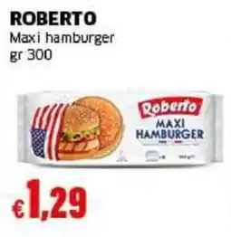 Mercati Alimentari Roberto Maxi hamburger offerta