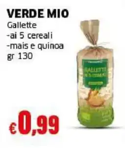 Mercati Alimentari Verde Mio Gallette offerta