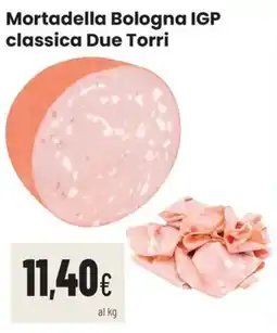Coop famiglia cooperativa Mortadella Bologna IGP classica Due Torri offerta