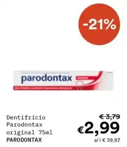 Borello Supermercati Dentifricio Parodontax original offerta