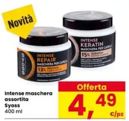 Interspar Intense maschera assortita Syoss offerta