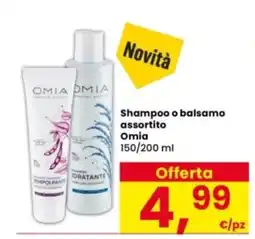 Interspar Shampoo o balsamo Omia offerta