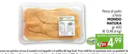Eurospesa Petto di pollo MONDO NATURA offerta