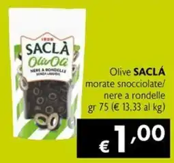 Eurospesa Olive SAACLÀ morate snocciolate offerta
