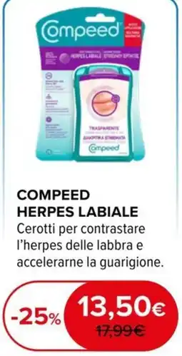 Dr.Max Compeed herpes labiale offerta