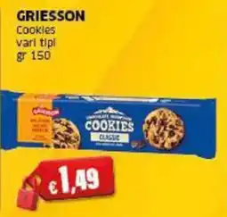 Mercati Alimentari Griesson cookies classic offerta