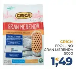 Moderna Crich frollino gran merenda offerta