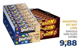 Moderna Smarties Kit Kat Lion offerta