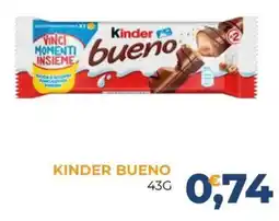 Moderna Kinder Bueno offerta