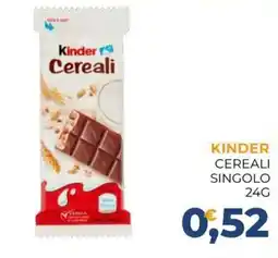 Moderna Kinder Cereali offerta