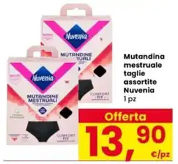 Interspar Mutandina mestruale Nuvenia offerta